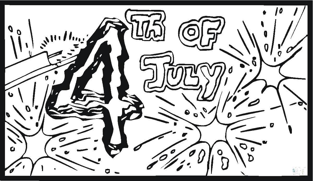 Раскраска фейерверк Скачать ,Поздравление, День Независимости,.  Распечатать 