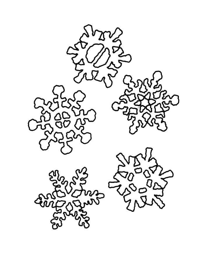 Coloring Snowflake. Category shapes. Tags:  snowflake.