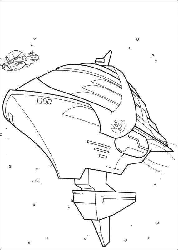 Опис: розмальовки  Космічний корабель. Категорія: ВАЛЛ І. Теги:  Валлі, Єва, робот.