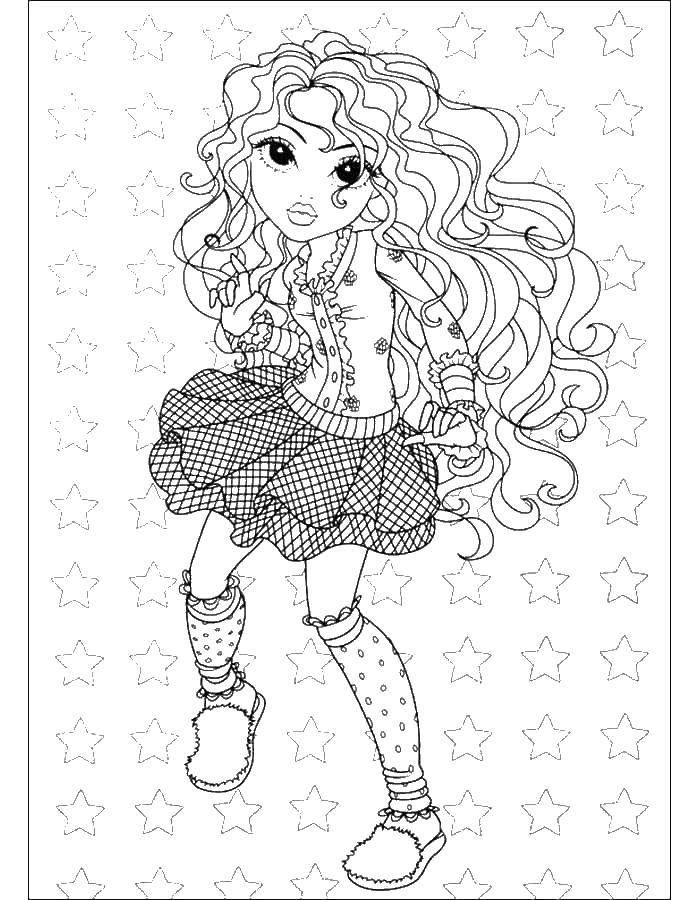 Coloring Girl. Category Girl. Tags:  Girl.