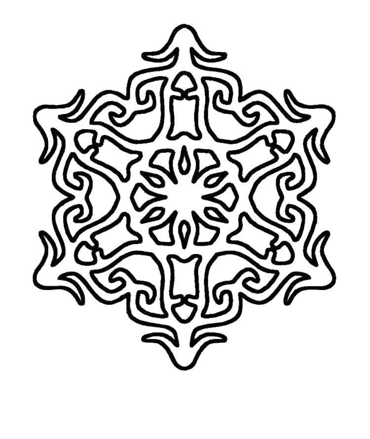 Coloring Pattern in traditional style. Category patterns. Tags:  pattern, figure.