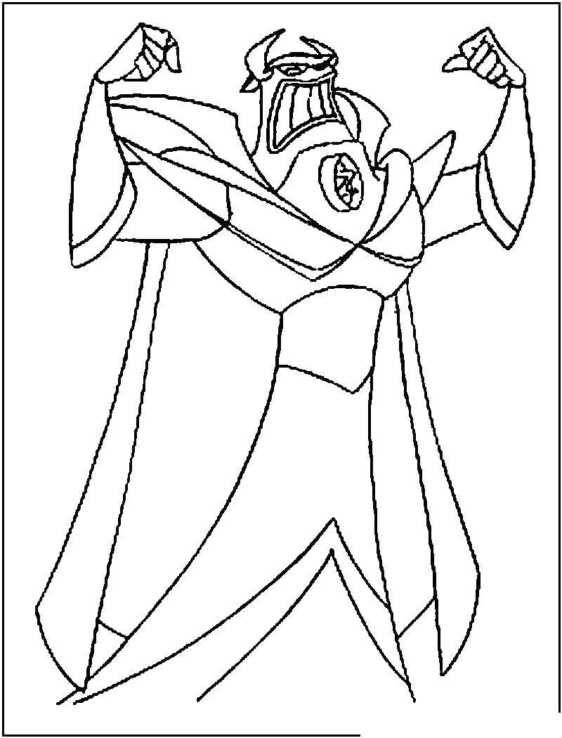 zurg coloring pages