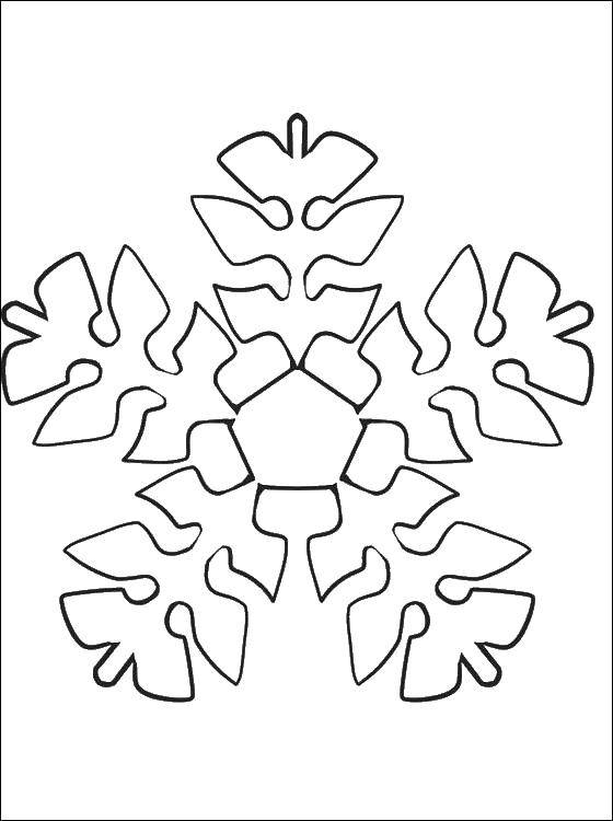 Coloring The contours of the flower. Category flowers. Tags:  flowers, pattern, figure.