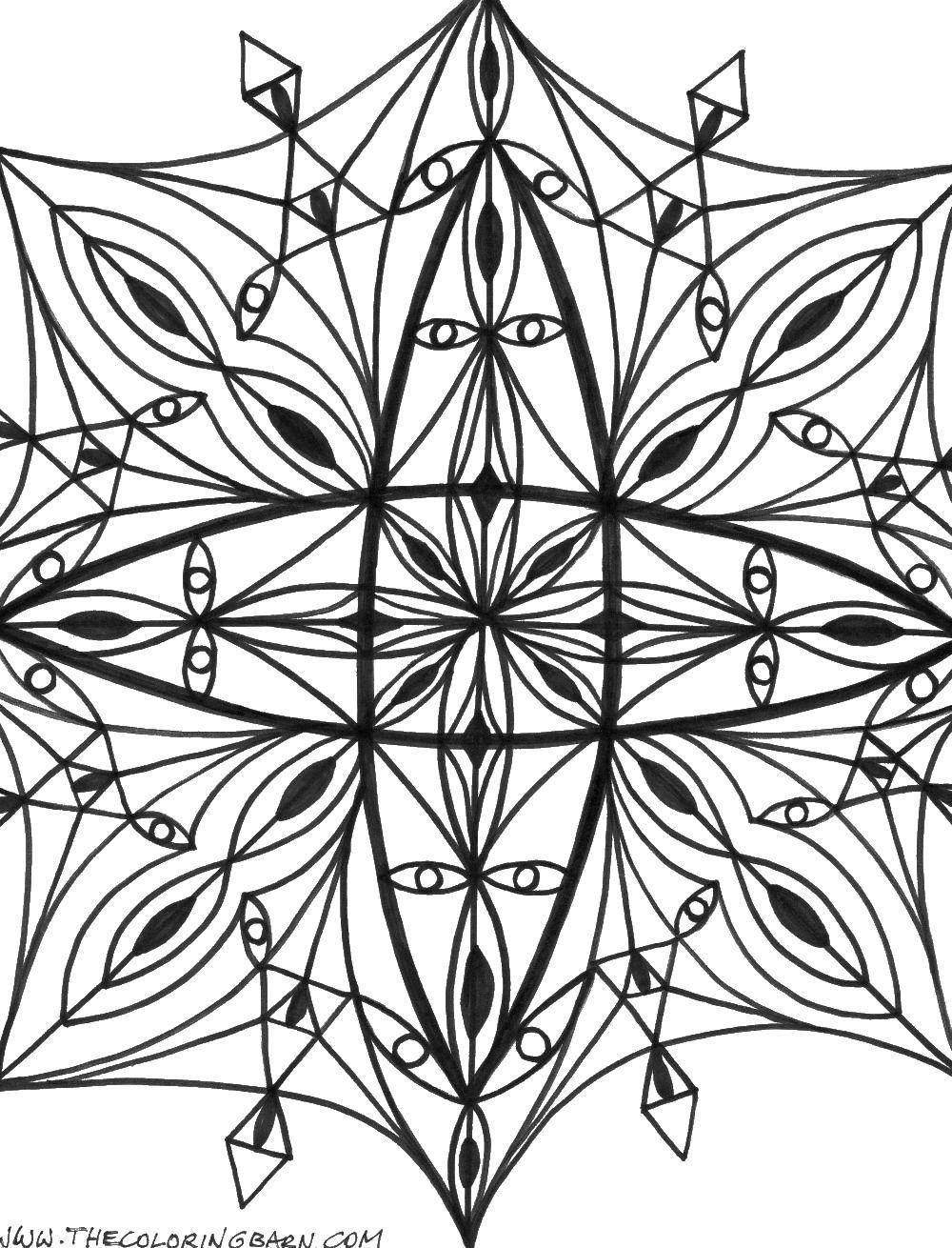 Coloring Kaleidoscope. Category Kaleidoscope. Tags:  kaleidoscope, patterns.