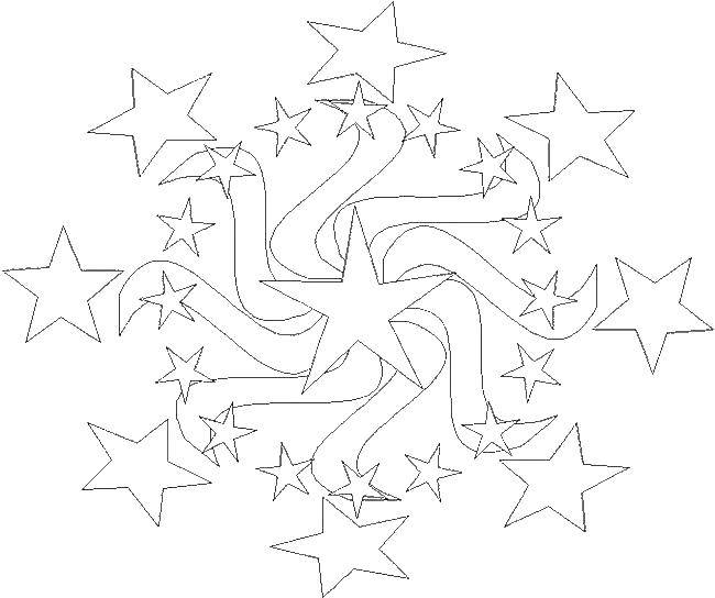 Coloring Stars. Category sprockets. Tags:  stars, shapes.