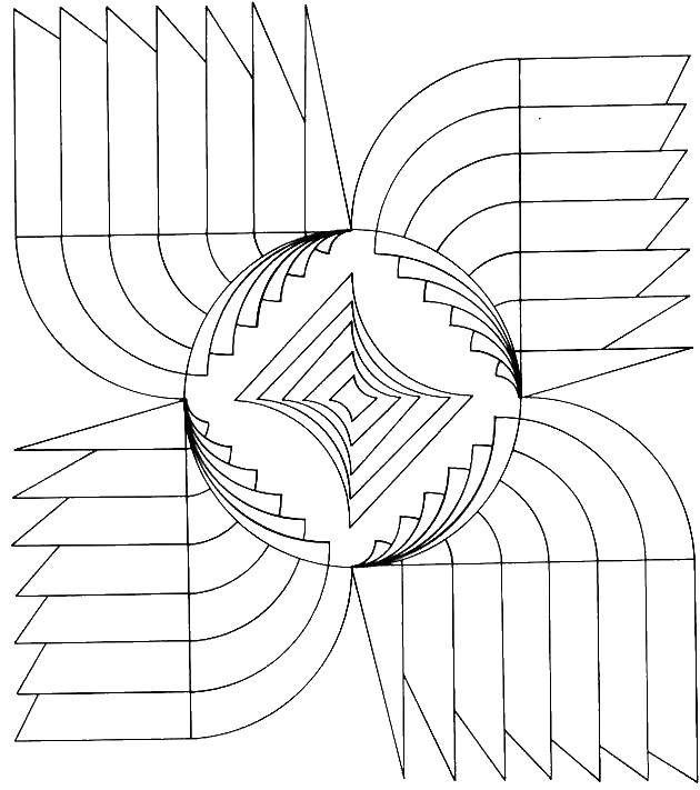 Coloring Kaleidoscope. Category Kaleidoscope. Tags:  Kaleidoscope.