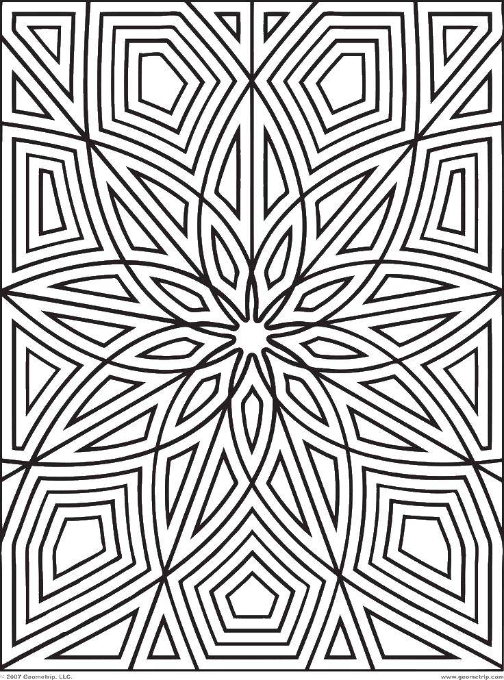 Coloring Patterns. Category patterns. Tags:  antisress, patterns, shapes.