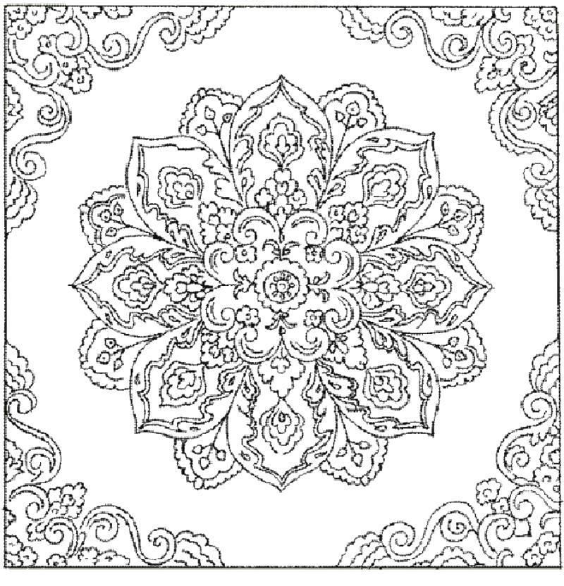Coloring Antistress. Category coloring antistress. Tags:  the antistress, patterns, shapes, colors.