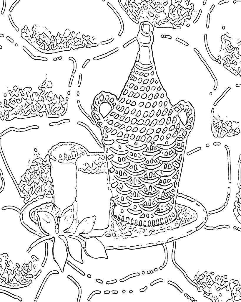 Coloring Patterns. Category patterns. Tags:  jug, patterns, shapes.