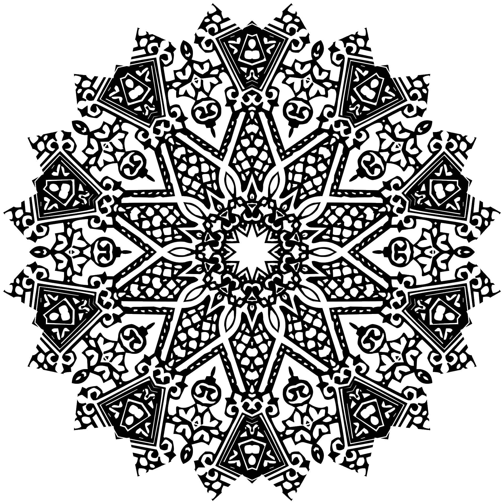 Coloring Patterns. Category coloring antistress. Tags:  patterns, shapes, stress relief.