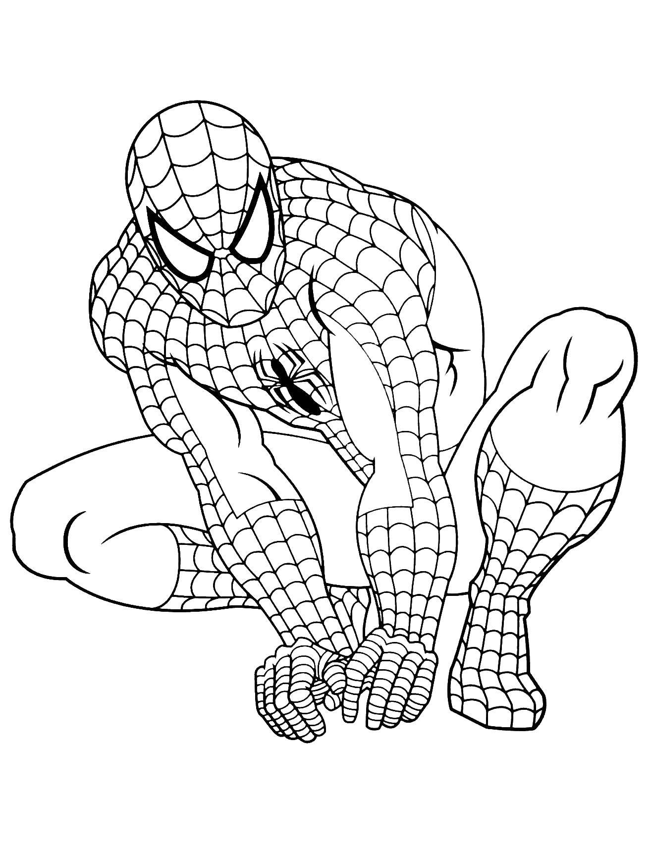 Coloring Comic book hero. Category Comics. Tags:  Comics, Spider-Man, Spider-Man.