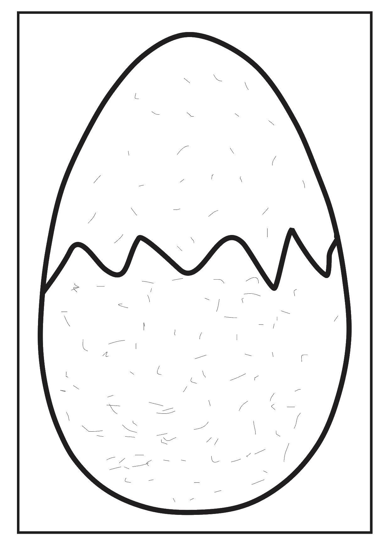 Название: Раскраска Яйцо. Категория: Узоры для раскрашивания яиц. Теги: яйцо, узоры, трафарет.