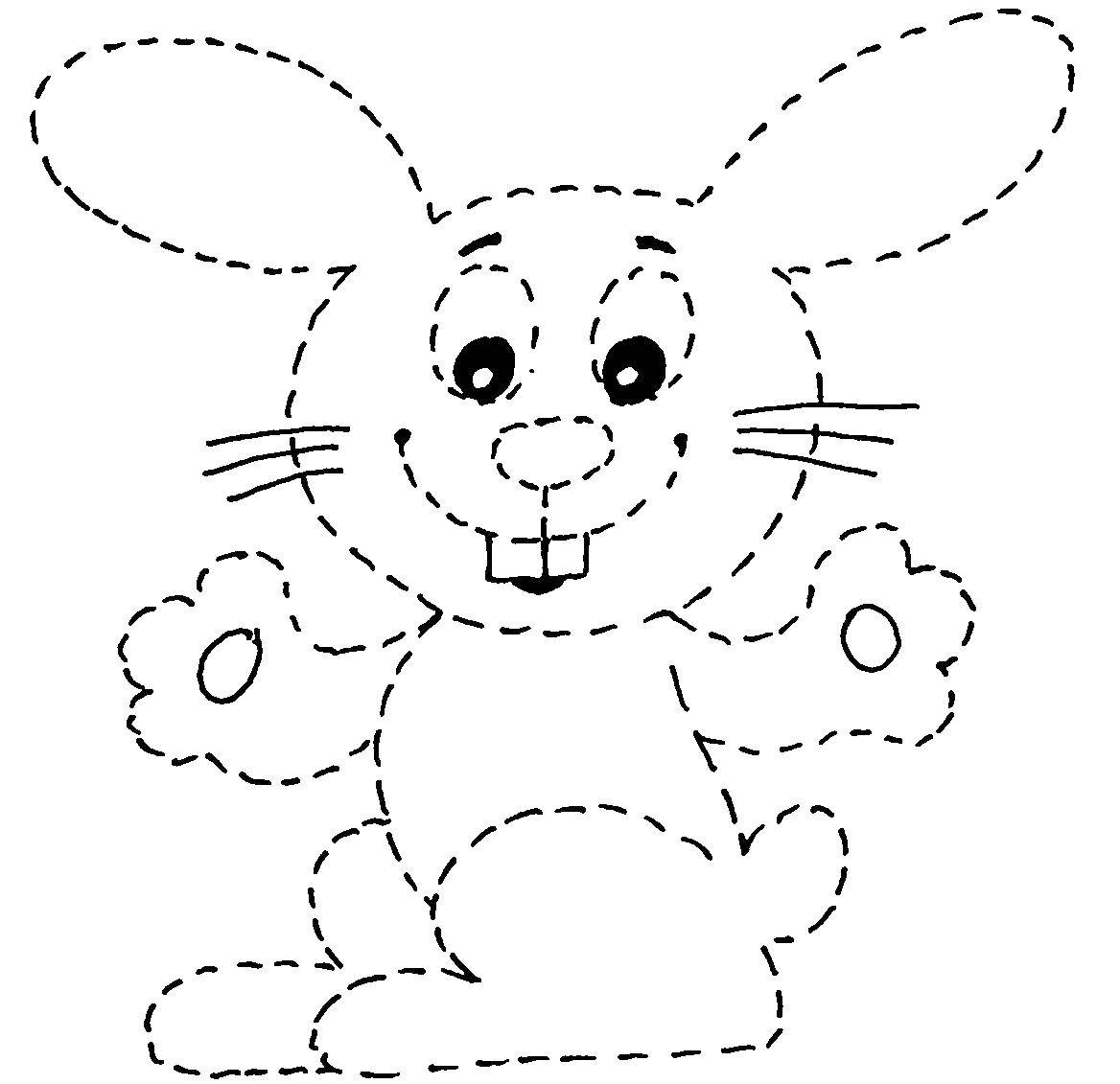 Coloring Trace the contour and color of the Bunny. Category Animals. Tags:  Animals, Bunny.