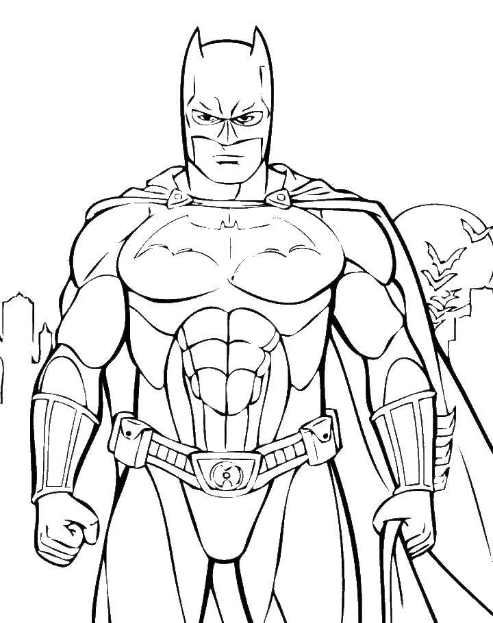 Coloring Terrible Batman. Category Comics. Tags:  Comics, Batman.
