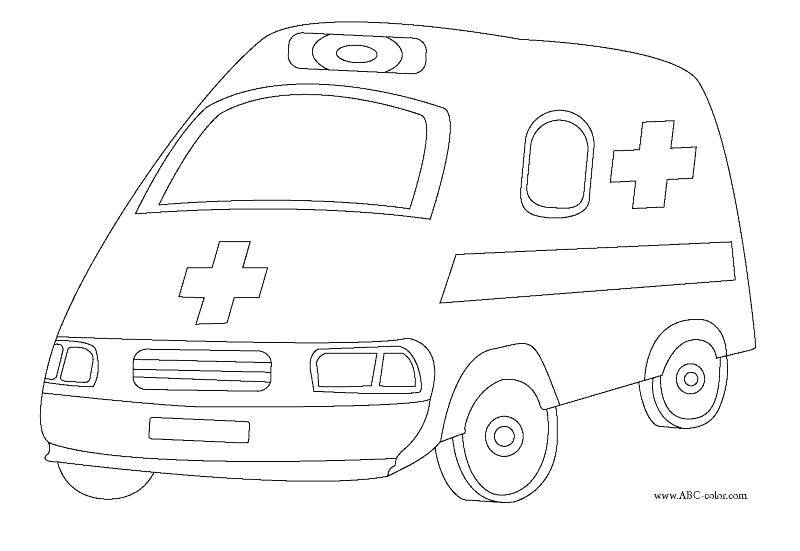Coloring Help. Category ambulance. Tags:  Transport, car.