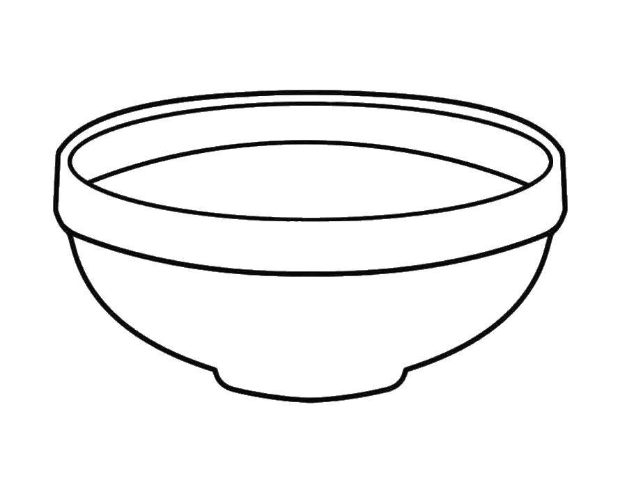 Название: Раскраска Чашка. Категория: чашка. Теги: посуда, чашка.