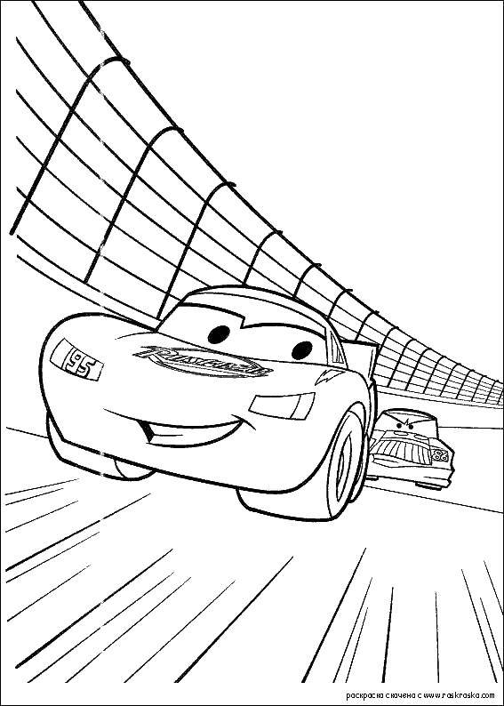 Coloring Cars. Category cartoons. Tags:  cartoons Cars.
