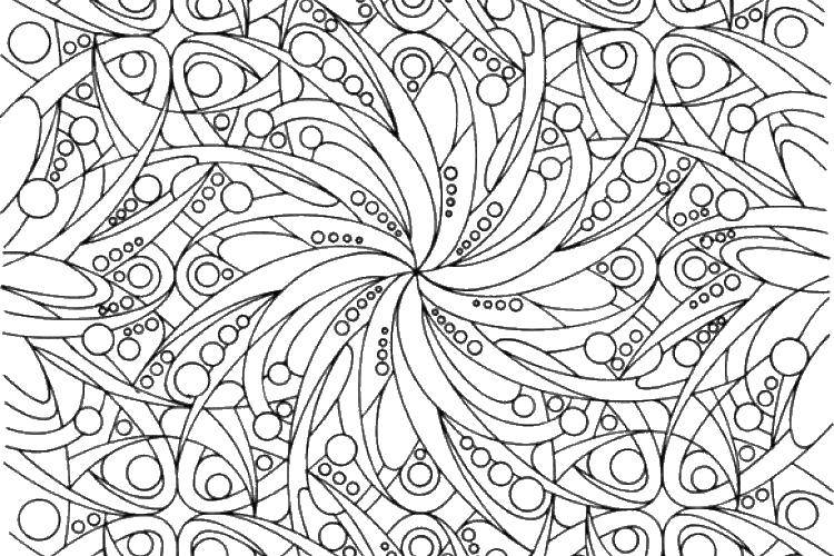 Coloring The pattern of flowers. Category patterns. Tags:  watry.