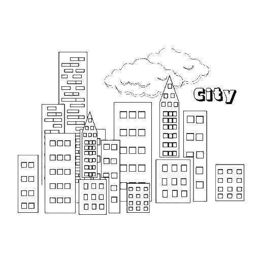 Coloring Square Gorog. Category The city. Tags:  city, home.