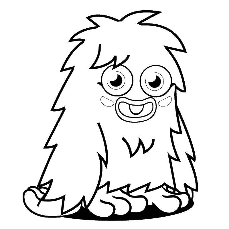 Coloring Monster. Category Monsters. Tags:  monsters, Moshi monsters.