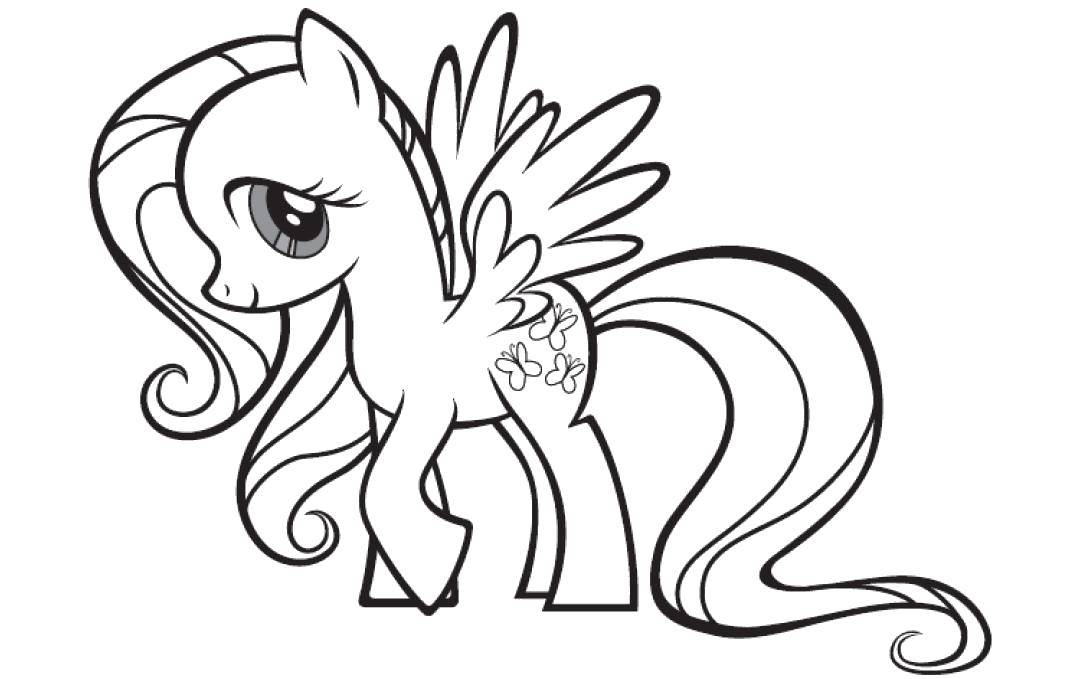 Coloring Modest pomaska. Category Ponies. Tags:  Pony, My little pony .