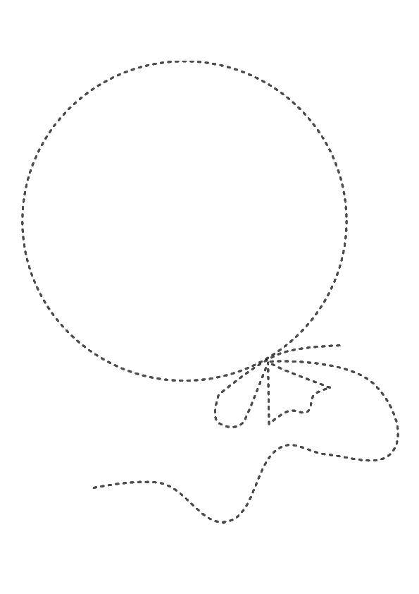 Название: Раскраска Дорисуй по точкам шарик. Категория: шарики. Теги: шарик, точки.