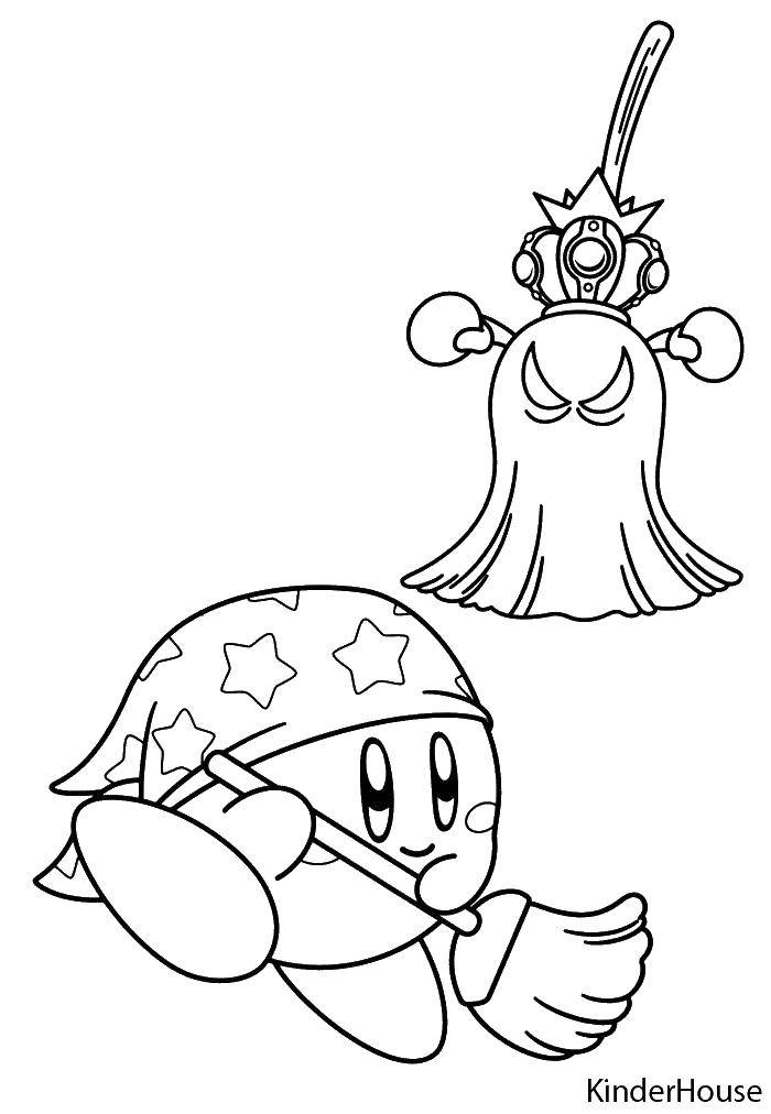 Coloring Games Kirby. Category sprockets. Tags:  Games.