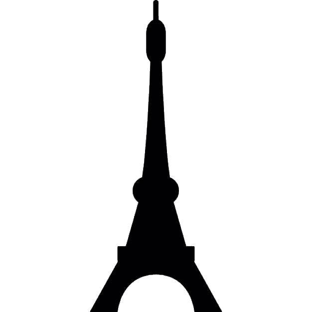 Coloring The contour of Afilias tower. Category The Wonders Of The World . Tags:  Eiffel tower.