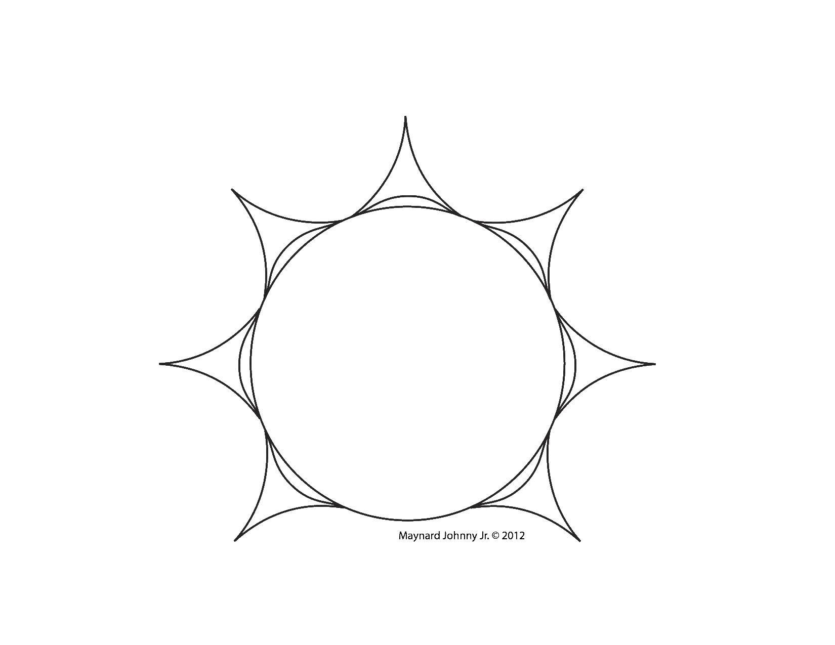 Coloring The outline of the sun. Category The contour of the sun. Tags:  contour, sun, rays, round.