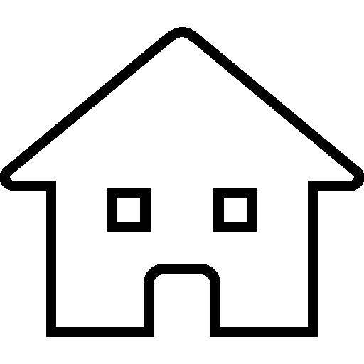 Название: Раскраска Контур дома. Категория: Контуры домов. Теги: контуры, дома.