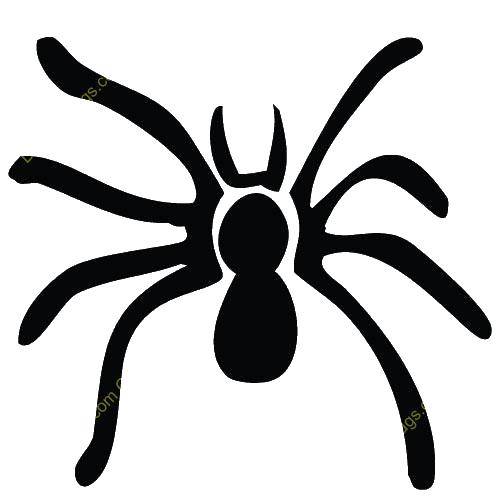 Название: Раскраска Шаблон паук. Категория: Контур паук. Теги: паук, шаблон.