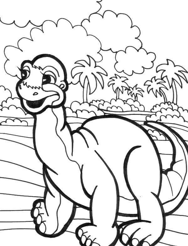 Coloring Diplodocus is known as one of the longest dinosaurs. Category dinosaur. Tags:  diplodoc, dinosaurs.