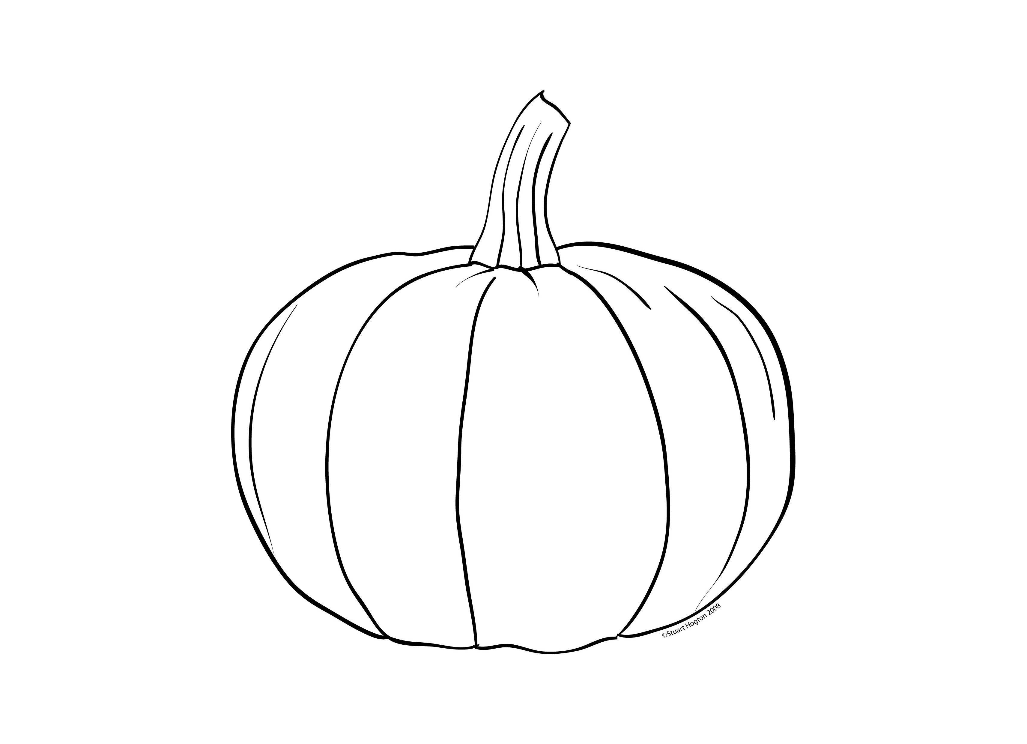 Coloring Pumpkin. Category vegetables. Tags:  pumpkin, contour, vegetables.