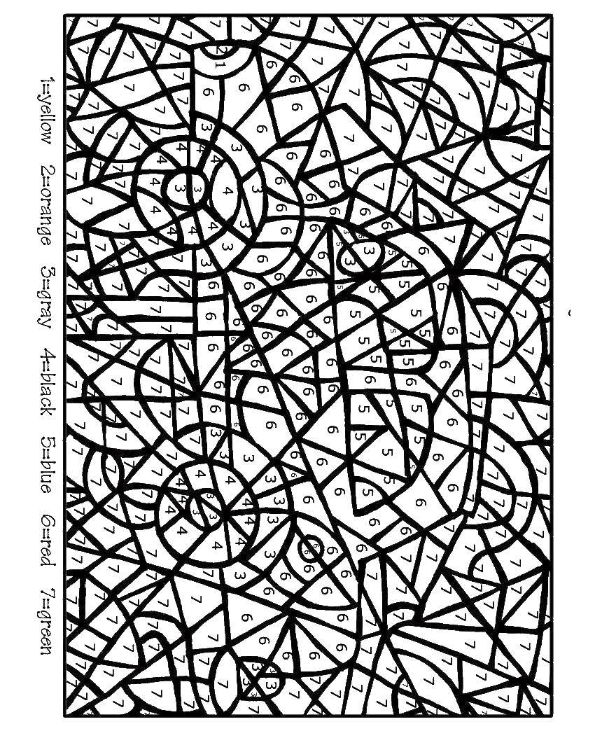 Coloring Math coloring machine. Category mathematical coloring pages. Tags:  the mathematical coloring book, typewriter.