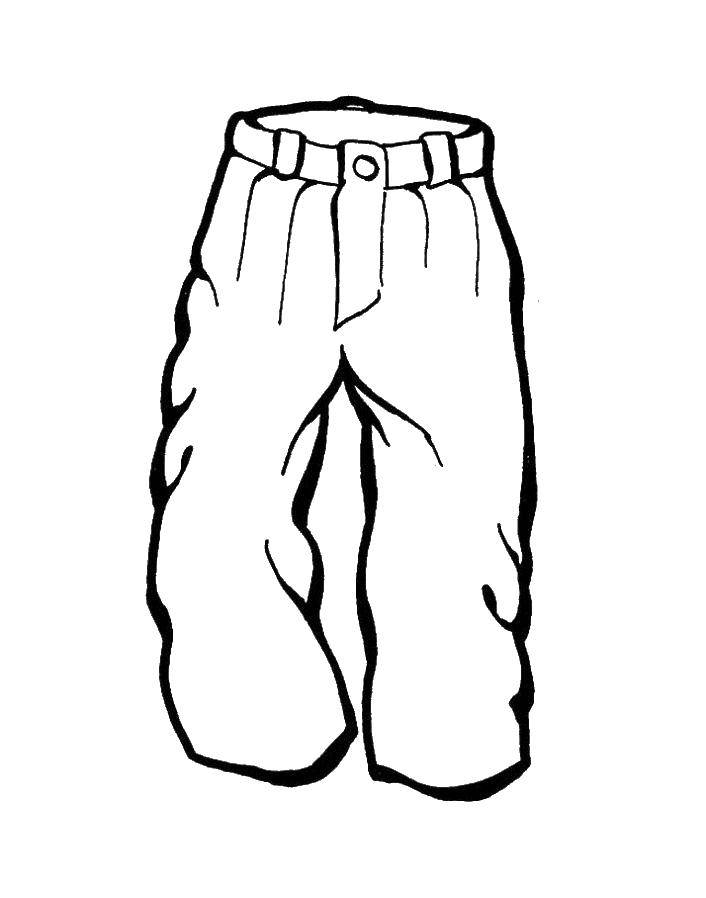 Coloring Pants. Category Clothing. Tags:  clothing, pants.