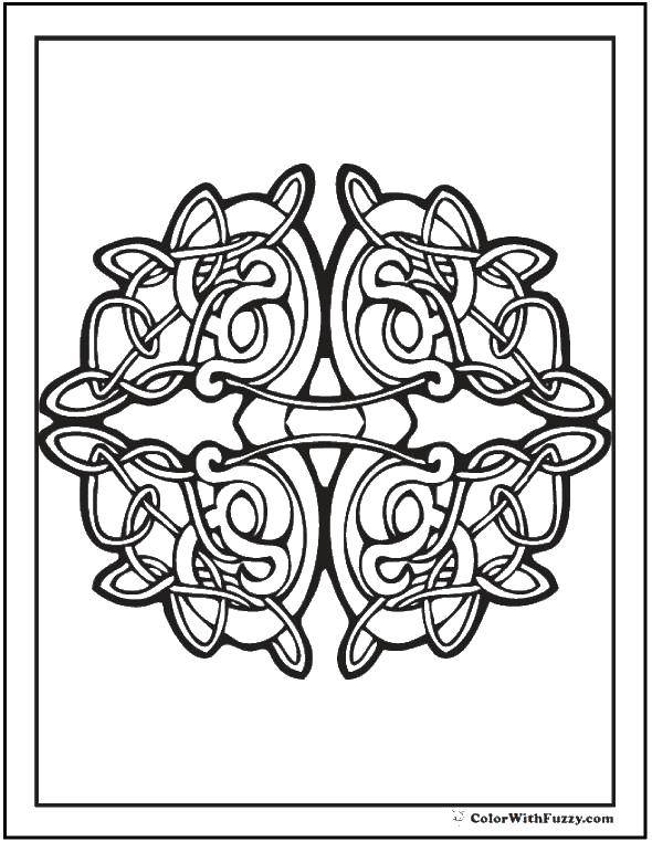 Coloring Pattern.. Category Patterns with flowers. Tags:  Patterns, flower.