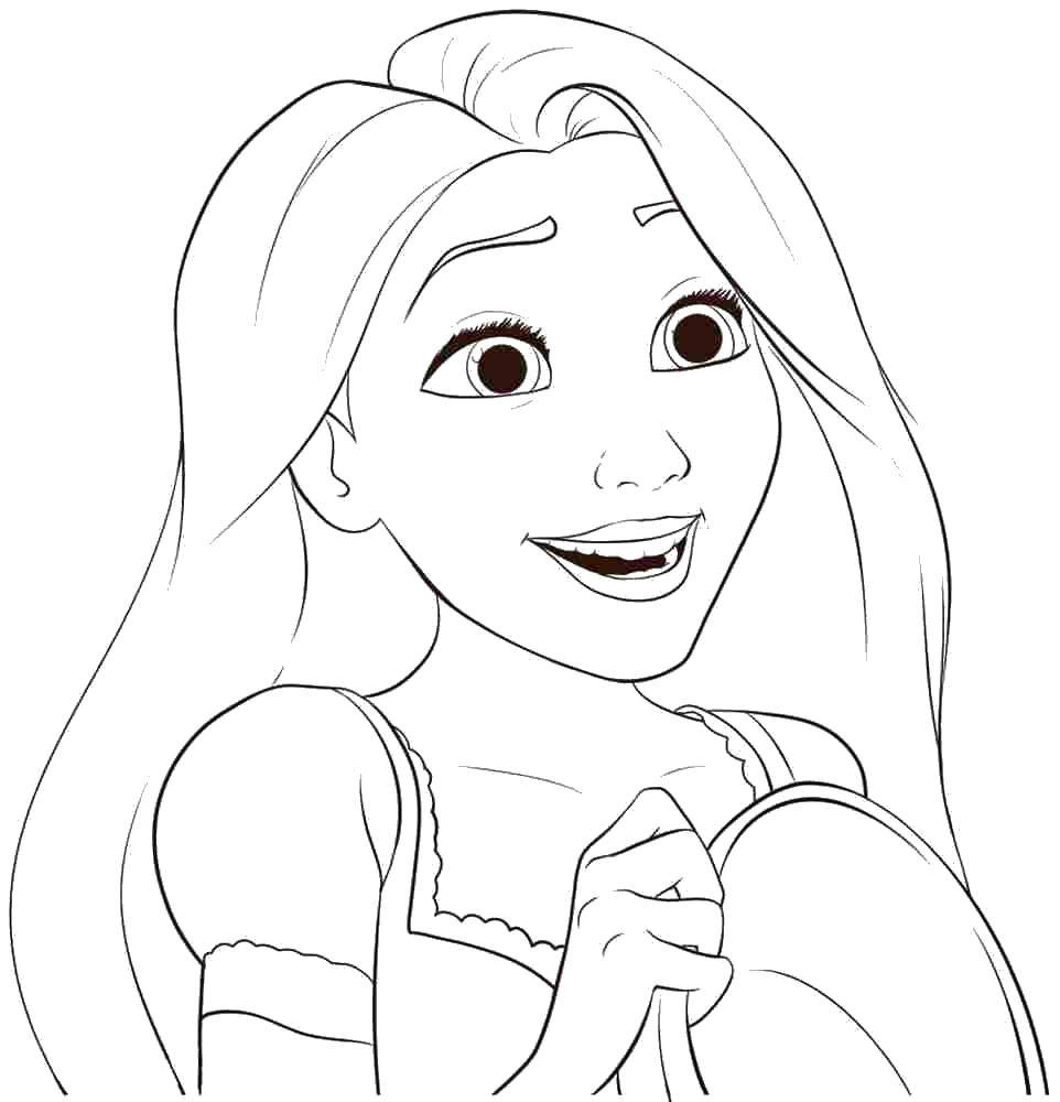 coloring pages disney princess tangled