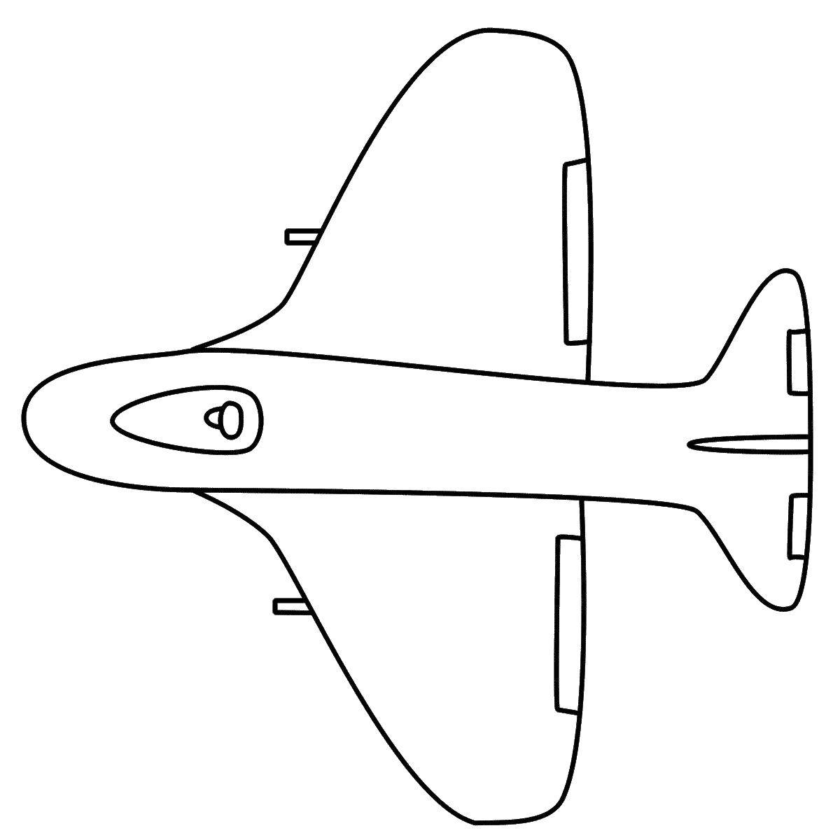 Coloring The plane on top. Category The planes. Tags:  aircraft, transportation, sky.