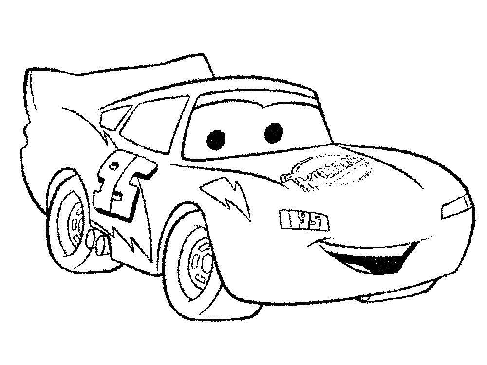 Coloring Lightning McQueen. Category Wheelbarrows. Tags:  lightning McQueen, cars, cars.