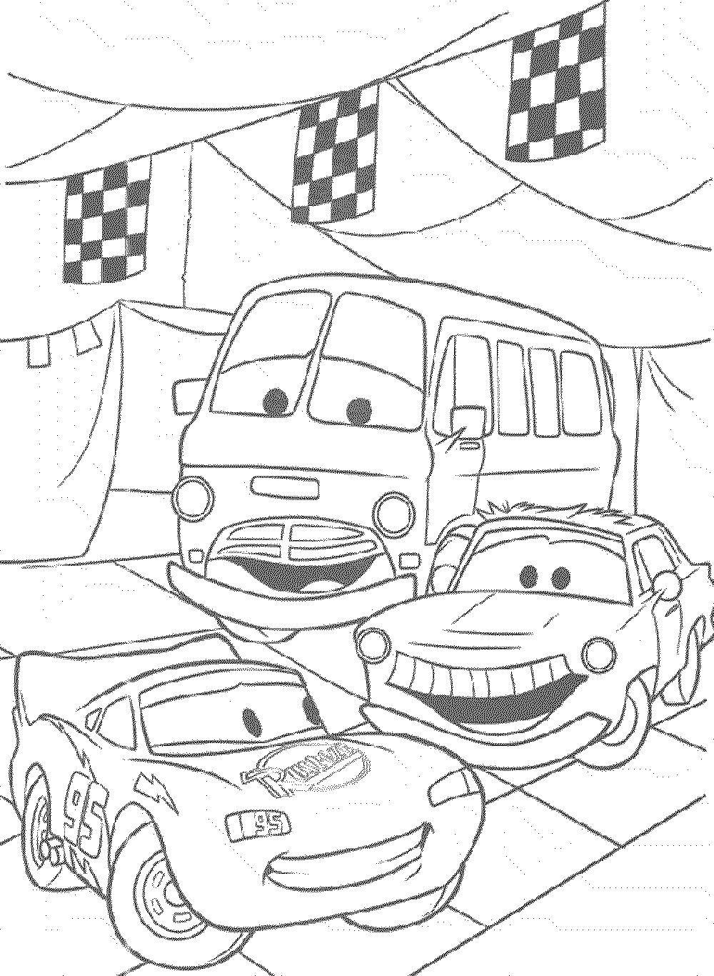 Coloring Wheelbarrow makvin with friends. Category Wheelbarrows. Tags:  cars, Makvin.