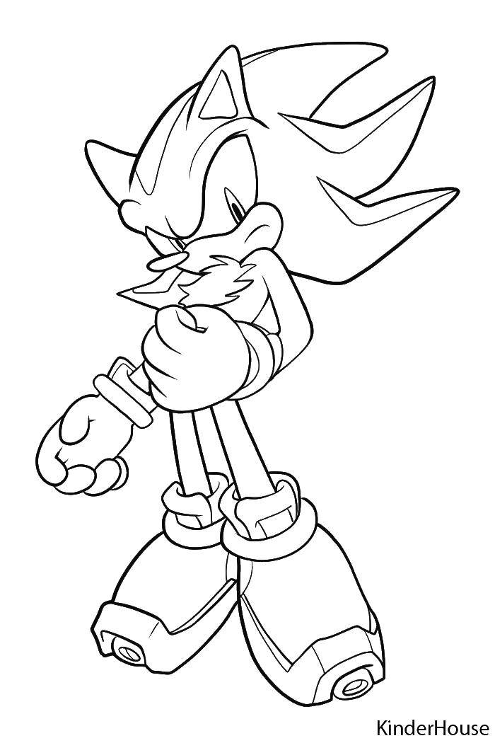 Coloring Fast sonic x. Category coloring pages sonic. Tags:  Sonic cartoons.