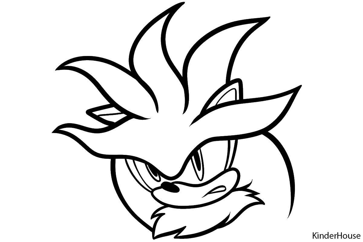 Coloring Cartoon character sonic. Category coloring pages sonic. Tags:  coloring pages sonic, cartoon.