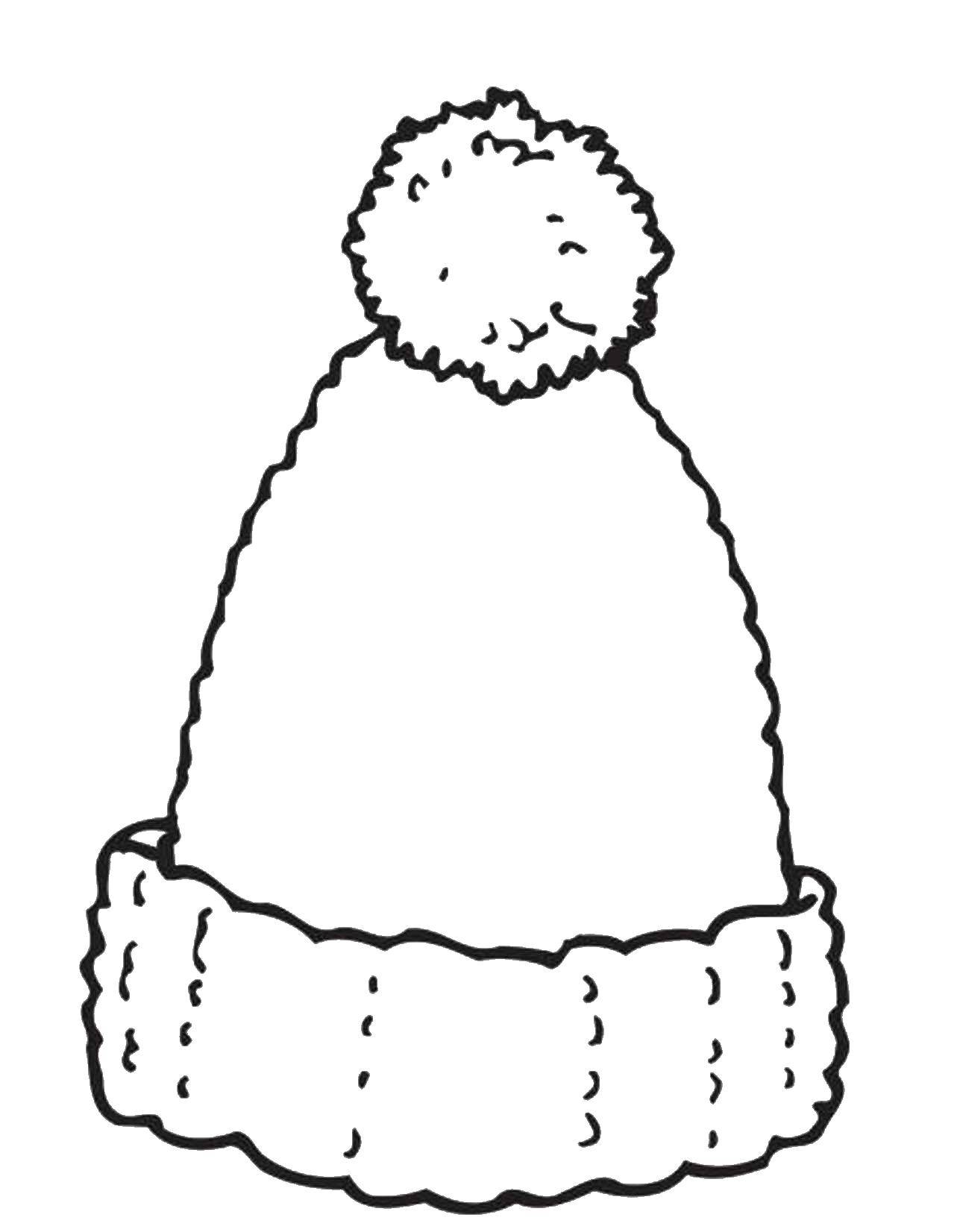 Coloring Hat. Category clothing. Tags:  garment, hat, headdress.