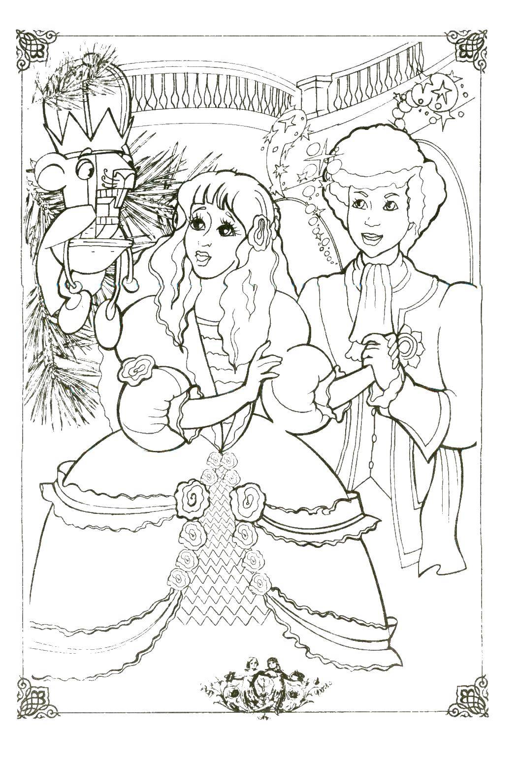 Coloring Fiona and the Nutcracker. Category the Nutcracker. Tags:  Fiona, the boy, the Nutcracker.