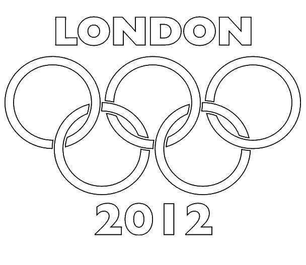 Название: Раскраска Олимпийские игры в лондоне 2012. Категория: олимпийские игры. Теги: олимпийские игры, лондон 2012.