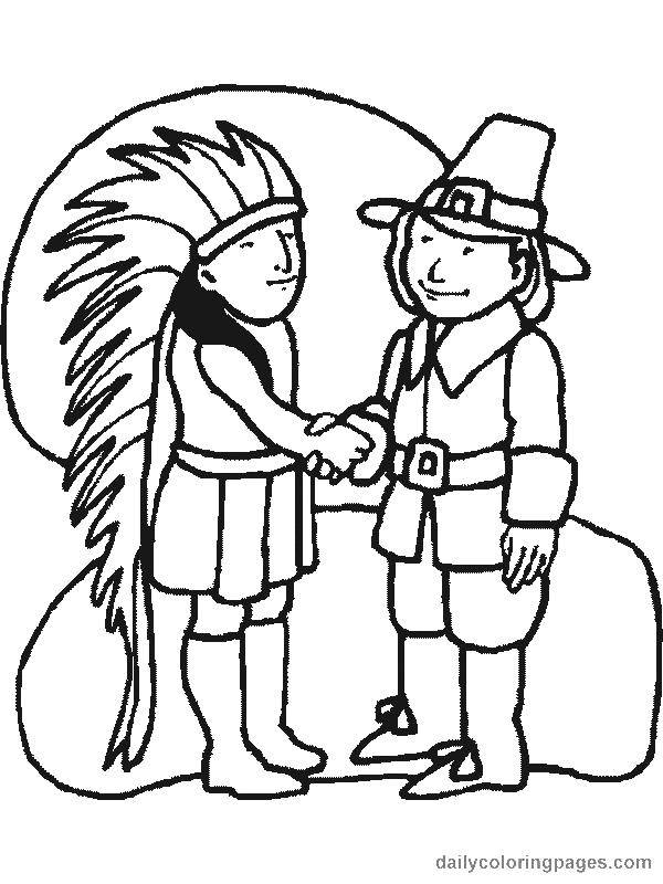 Coloring Indian. Category the Indians. Tags:  the Indians.